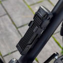 Antivol pliant pour vélo ABUS Bordo 6000K/90 avec porte-antivol SH / pce