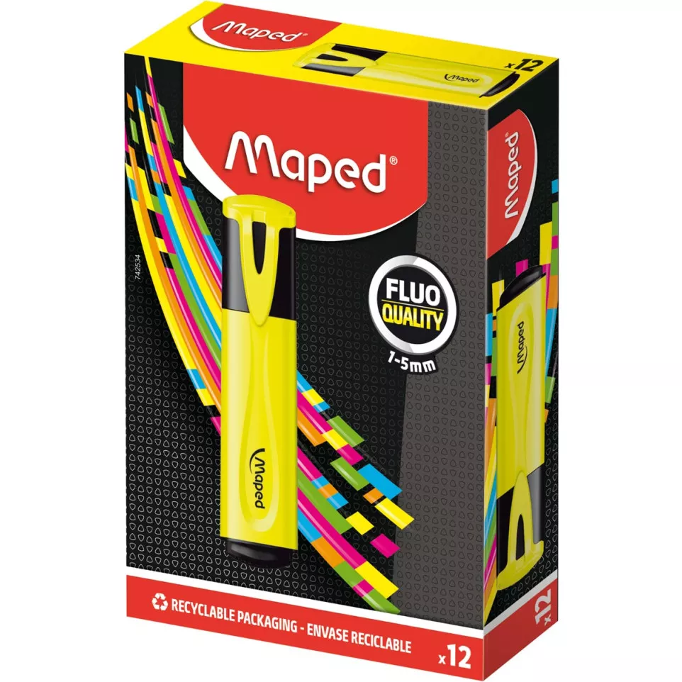 Maped surligneur Fluo'Peps Classic,...