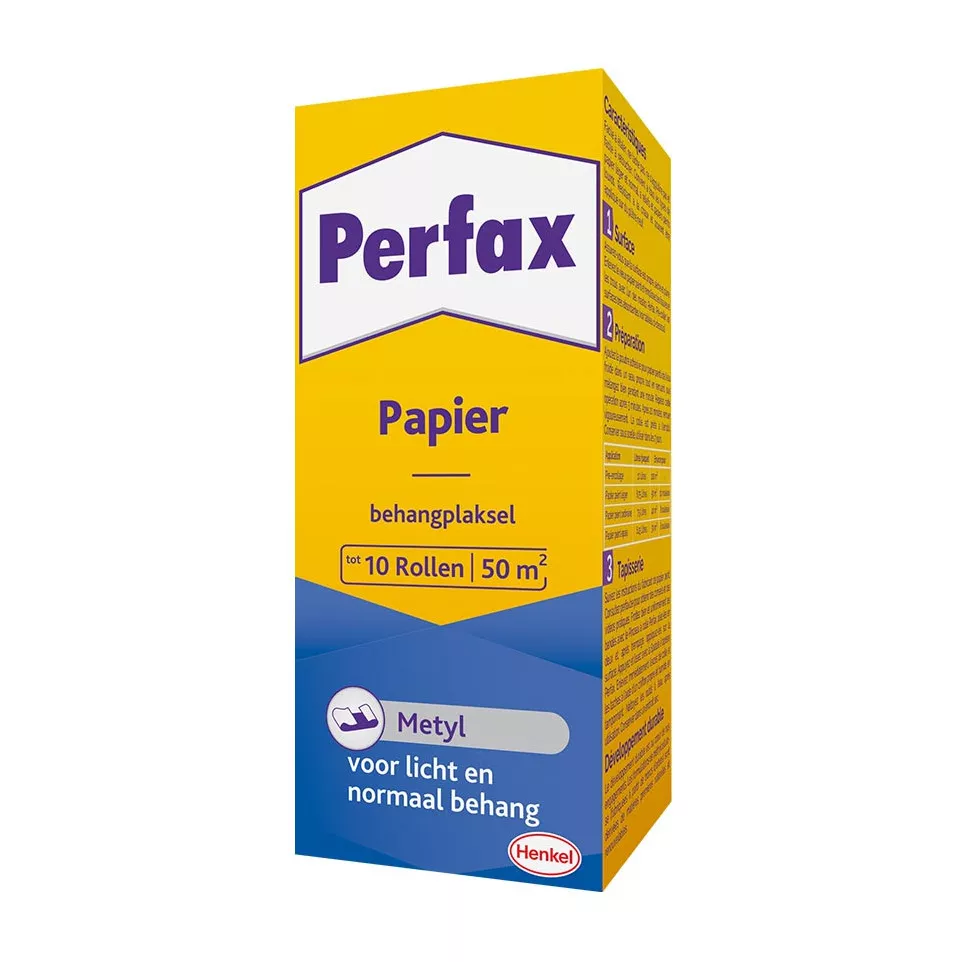 Perfax colle à tapisser Métyl