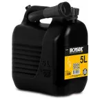 Black Plastic Fuel Jerrycan 5 Liters per Piece