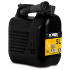 Zwarte plastic jerrycan 5...