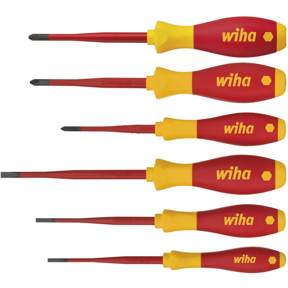 Set van 6 Wiha SoftFinish elektrische...