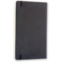 Moleskine Classic Soft Cover Ruled Notebook 13 x 21 cm 192 Pages Black