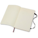Moleskine Classic Soft Cover Ruled Notebook 13 x 21 cm 192 Pages Black