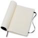 Moleskine Classic Soft Cover Ruled Notebook 13 x 21 cm 192 Pages Black