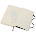 Moleskine notitieboek, ft 9 x 14 cm, gelijnd, soepele cover, 192 bladzijden, zwart