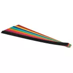 Folia vlechtstroken 50 x 1,5 cm, pak van 200 stuks in geassorteerde kleuren