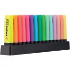 STABILO BOSS ORIGINAL Pastel surligneur, deskset de 15 pièces en couleurs assorties