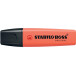 STABILO BOSS ORIGINAL Highlighter Pastel Mellow Coral-Red (Light Orange)