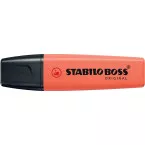 STABILO BOSS ORIGINAL Highlighter Pastel Mellow Coral-Red (Light Orange)