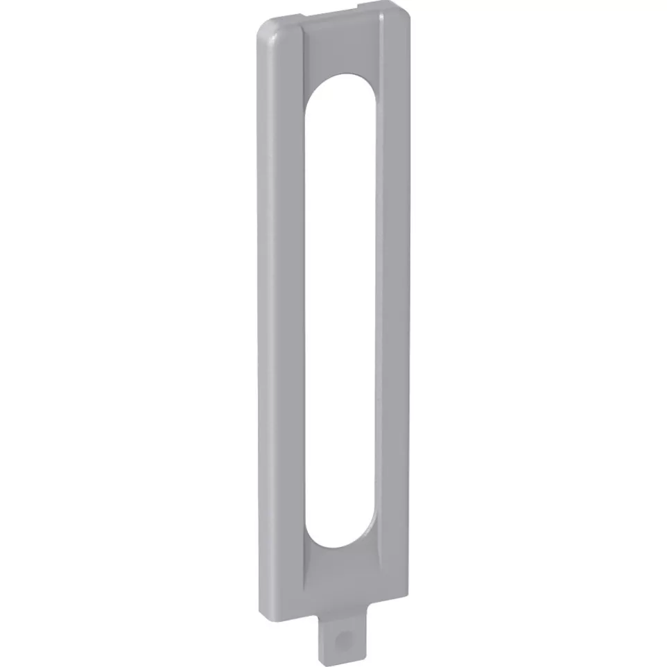 Cache palier d'angle DT/PVC long gris...
