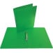 Alpha ringmap, voor ft A4, uit PP, 2 ringen van 25 mm, transparant groen