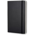 Moleskine Classic Notebook, 9 x 14 cm, plain, hard cover, 192 pages, black