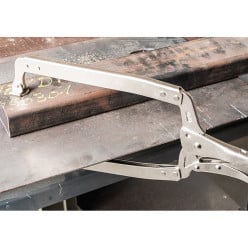Lastang met zwanenhals en 460mm draaivoeten / pce