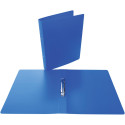 Alpha ringmap, voor ft A4, uit PP, 2 ringen van 25 mm, blauw