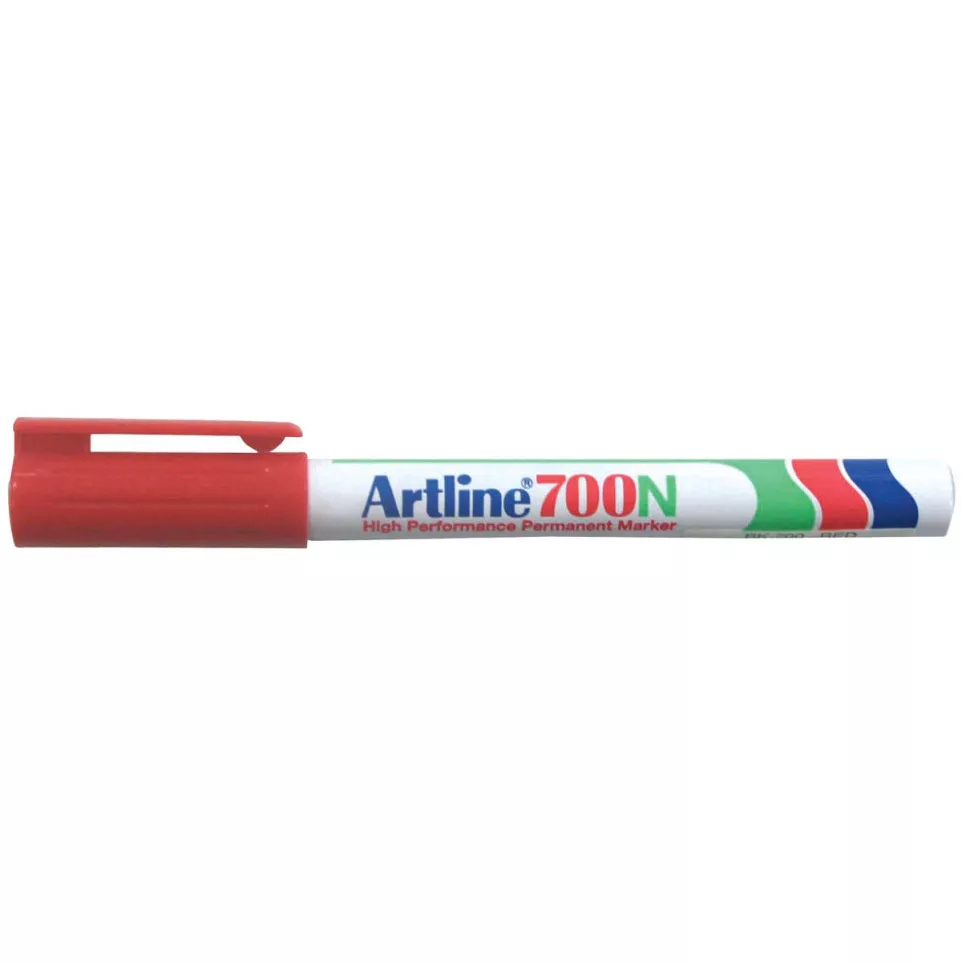 Permanent marker Artline 700N rood