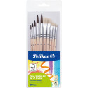 Pelikan Brush Set Blister Pack of 10 Pieces