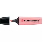 STABILO BOSS ORIGINAL Pastel Highlighter, Pink Blush