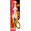 Maped Ultimate Scissors, 8.25 Inches, Right and Left Handed, Pointed Tips, Orange, Stainless Steel