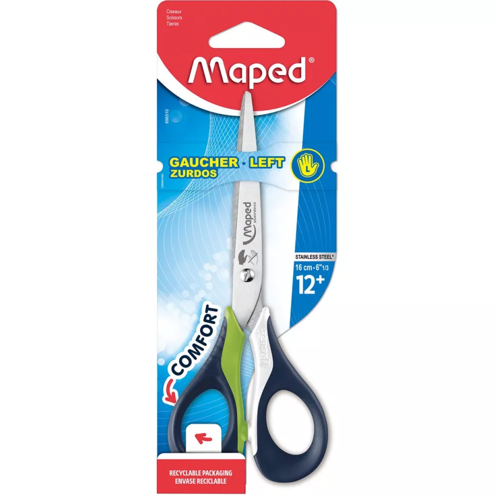 Maped ciseaux Sensoft, ft 16 cm,...