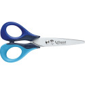 Maped Sensoft Left-Handed Stainless Steel Scissors, Rounded Tips, 13 cm, Assorted Colors, 1 Piece Pack