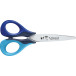 Maped Sensoft Left-Handed Stainless Steel Scissors, Rounded Tips, 13 cm, Assorted Colors, 1 Piece Pack