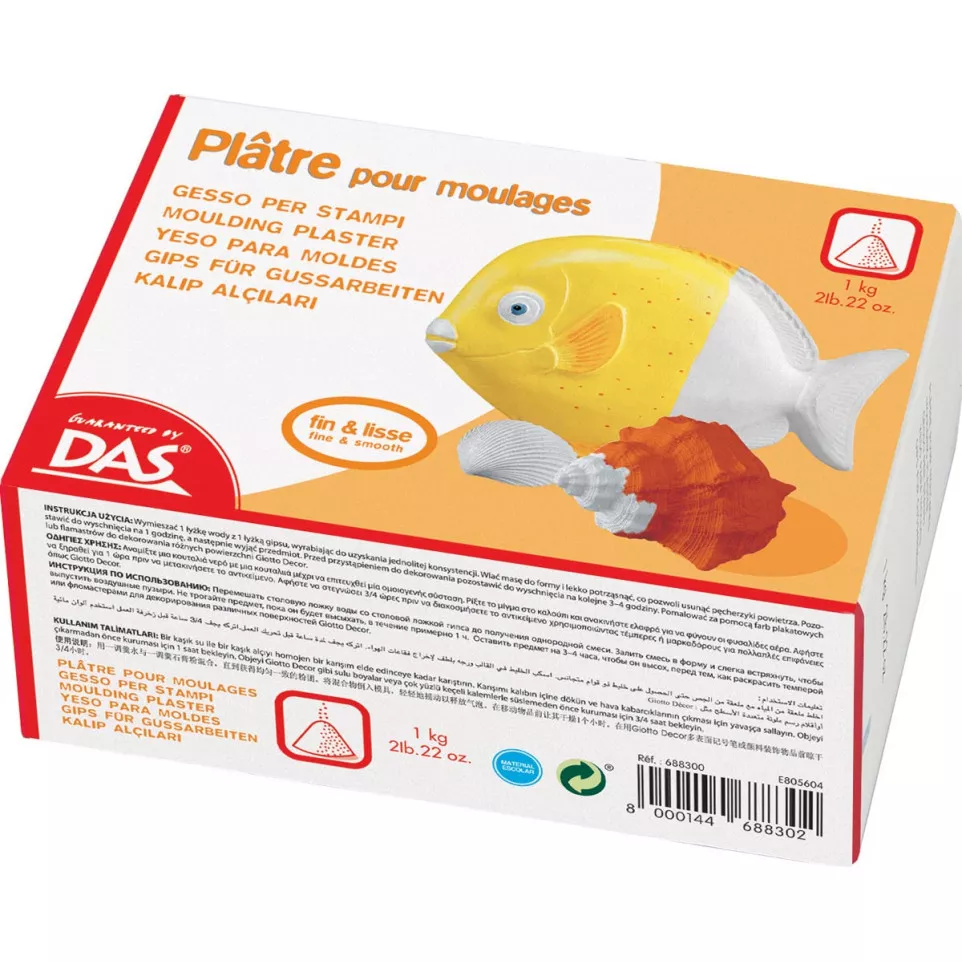 DAS Gypsum Powder, 1 kg Box