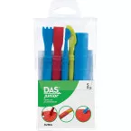 Modeling Spatulas, Pack of 5 Assorted Colors