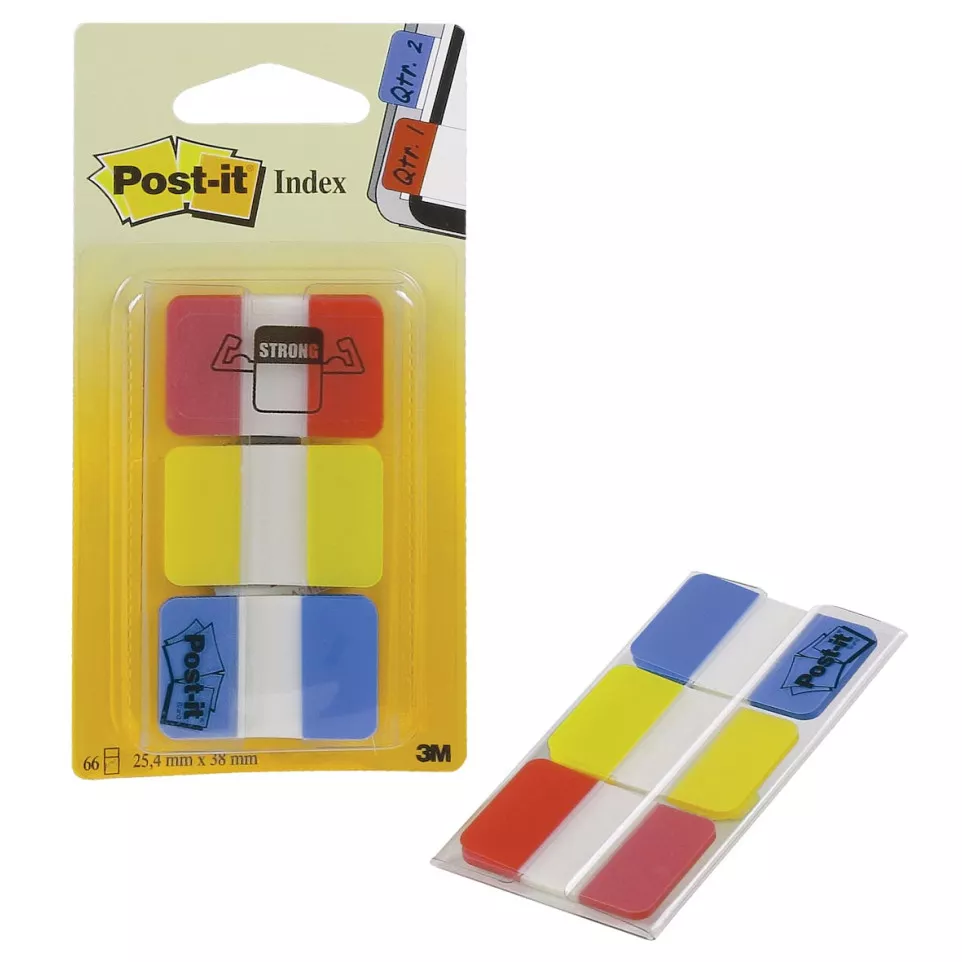 Post-it Index Strong, ft 25,4 x 38...