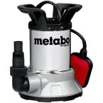 METABO TPF 6600 SN vlakzuigende dompelpomp voor helder water / pce