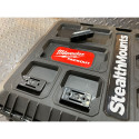 Smal zwart waterpasstatief OM-LM-SL-BLK-2 / 2pce