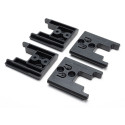 Support outils black pour Bosch 18V TM-BO18-BLK-4 / 4pce