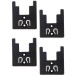 Support outils black pour Bosch 18V TM-BO18-BLK-4 / 4pce