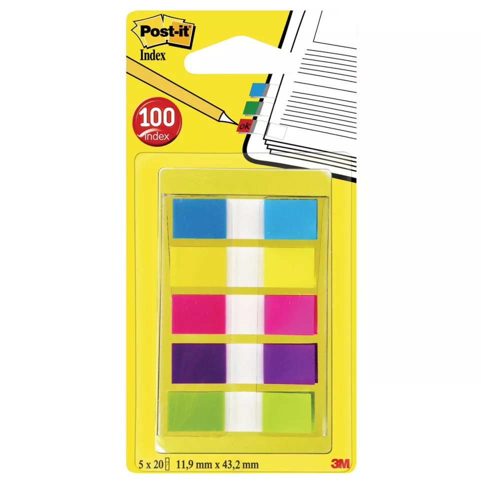 Post-it Index Smal, ft 11,9 x 43,2...
