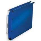 Oblique Suspension Files for Cabinets POLYPRO 30 mm Base Blue