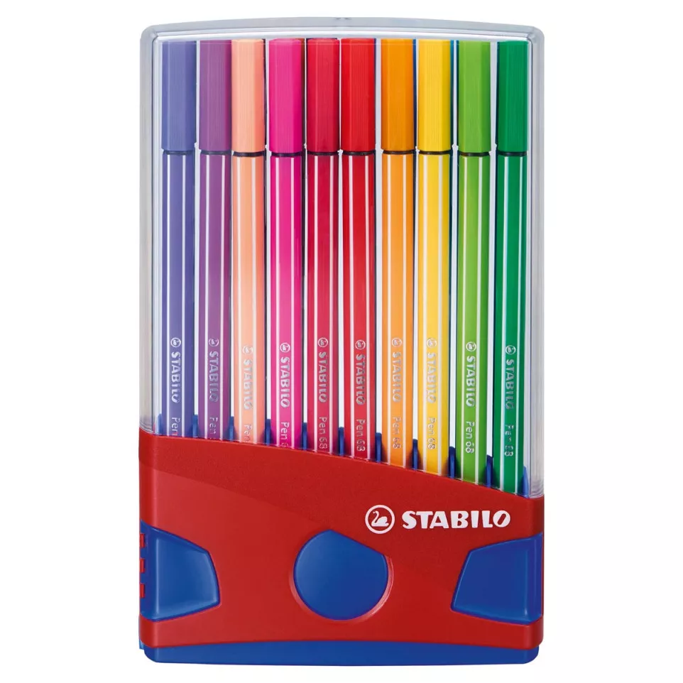 STABILO Pen 68, ColorParade, boîte...