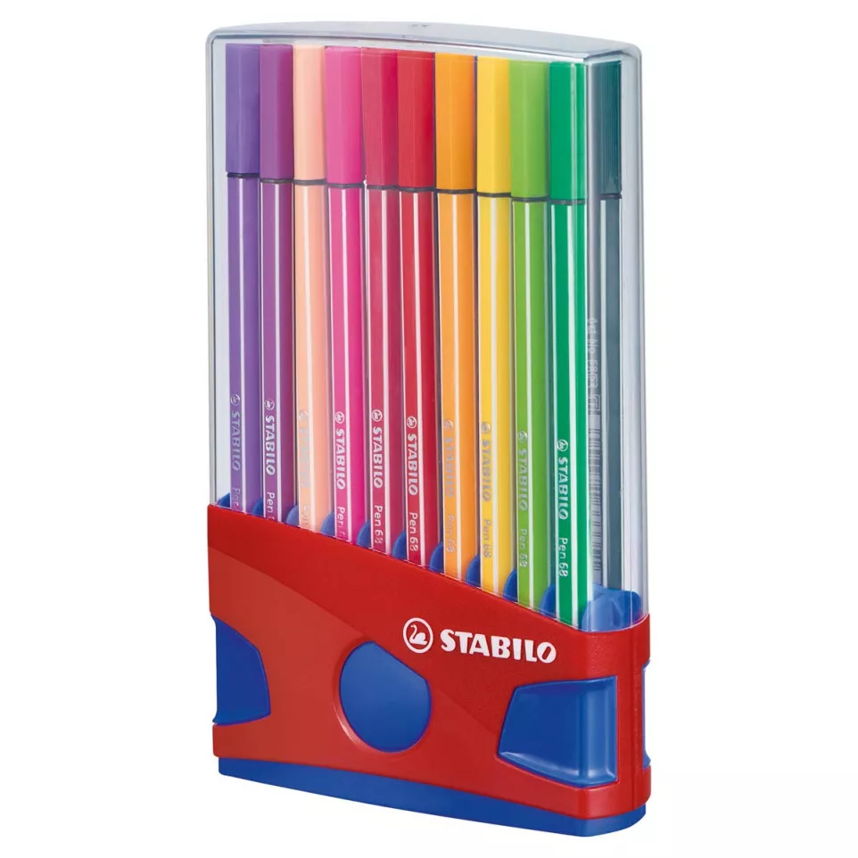 STABILO Pen 68, ColorParade, boîte...