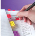 Post-it Index standard, ft 25,4 x 43,2 mm, dévidoir avec 50 cavaliers, rouge