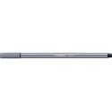 STABILO Pen 68 feutre, gris obscure