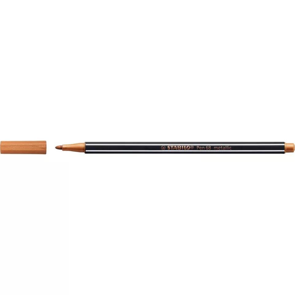 STABILO Pen 68 metallic viltstift, koper
