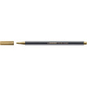 STABILO Pen 68 Metallic Felt-Tip Marker, Gold