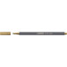 STABILO Pen 68 Metallic Felt-Tip Marker, Gold