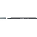 STABILO Pen 68 Metallic Felt-Tip Pen Silver