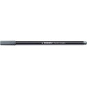 STABILO Pen 68 metallic viltstift, zilver