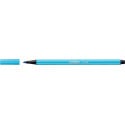 STABILO Pen 68 feutre, bleu azur
