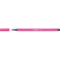 STABILO Pen 68 viltstift, donkerroze