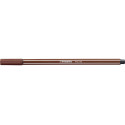 STABILO Pen 68 viltstift, bruin