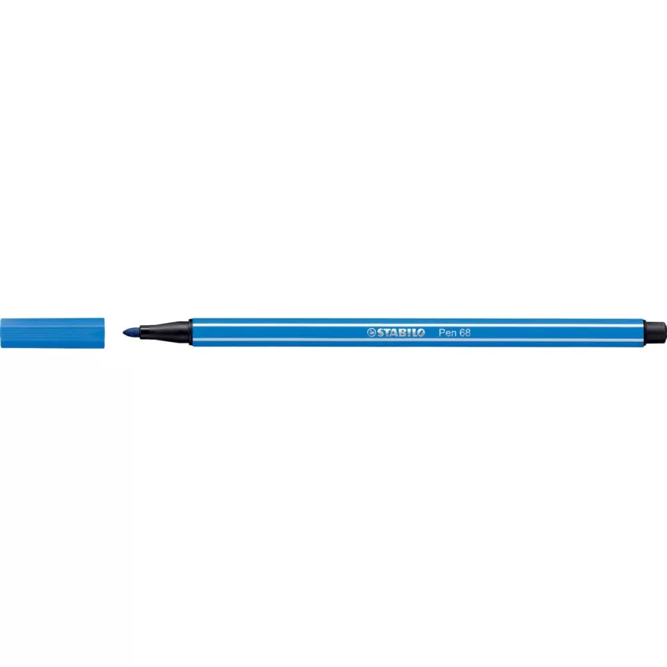 STABILO Pen 68 feutre, bleu foncé