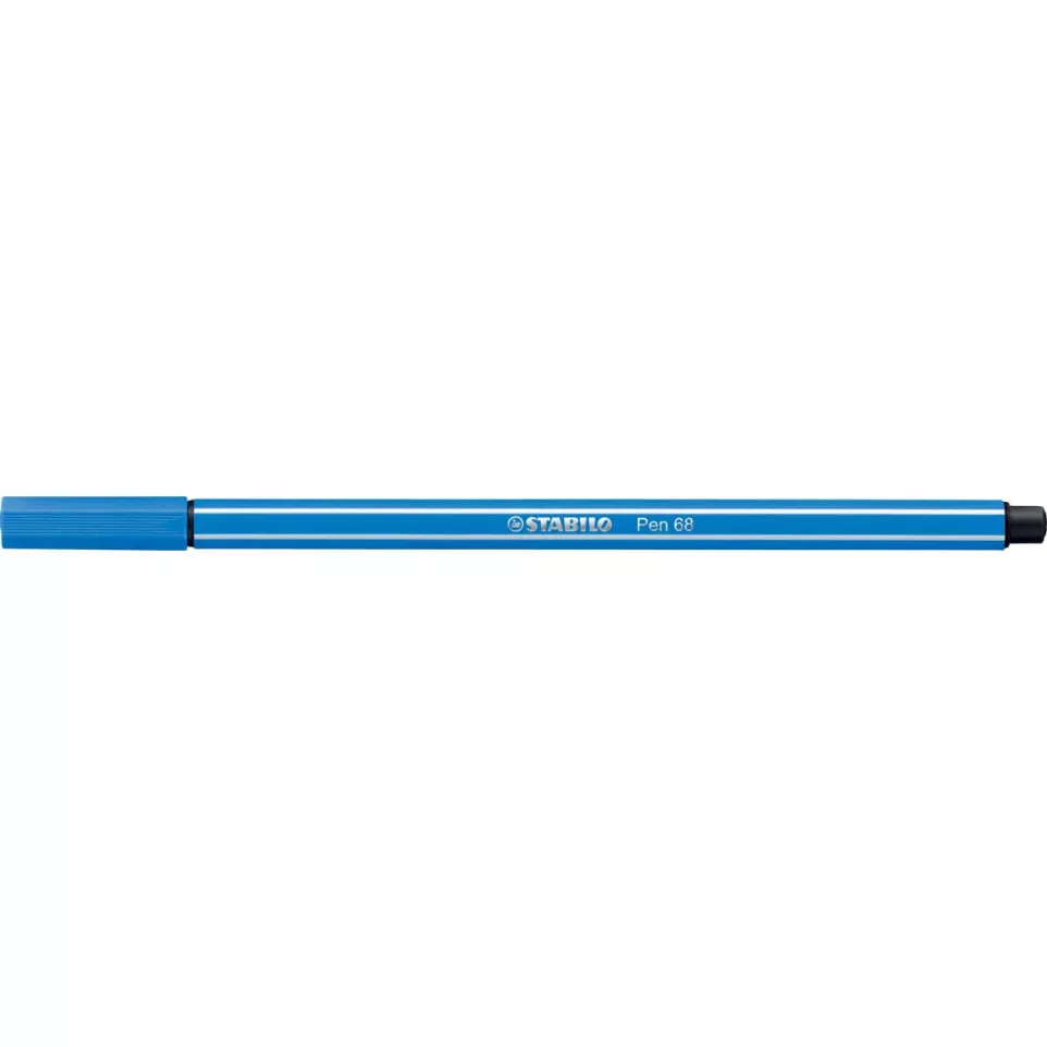 STABILO Pen 68 feutre, bleu foncé