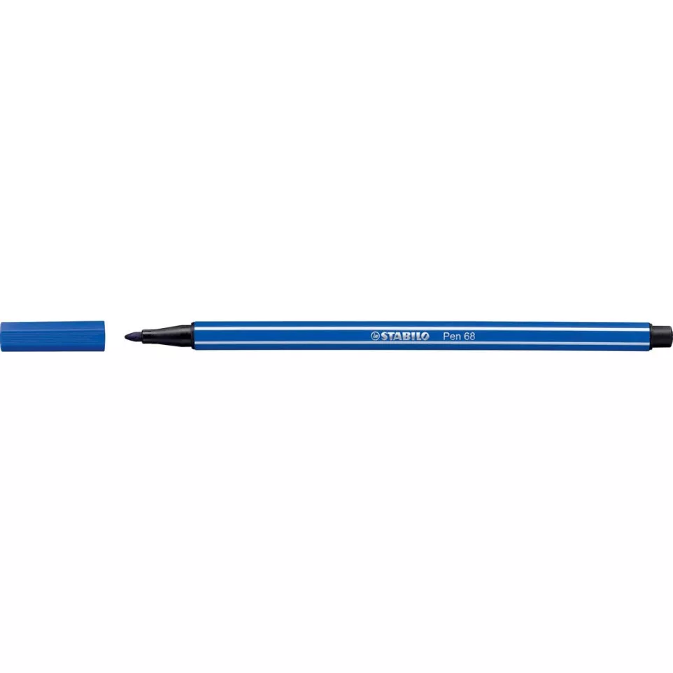 STABILO Pen 68 viltstift, marineblauw
